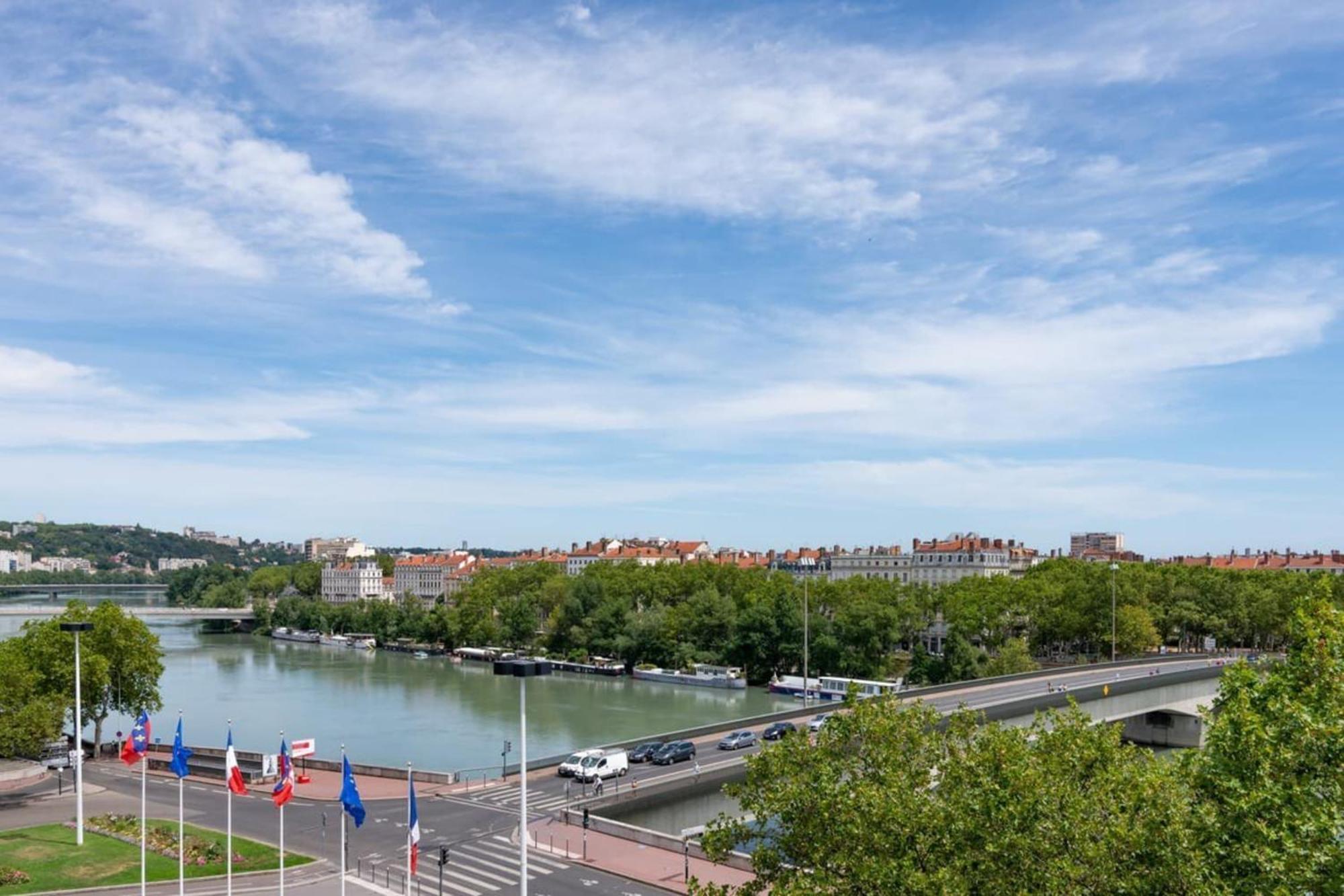 Le Central Rhone 2 - Vue Grandiose - Lyon Exteriér fotografie